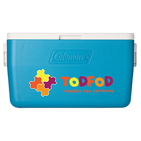 48 Qt Chst Cooler with full color direct imprint