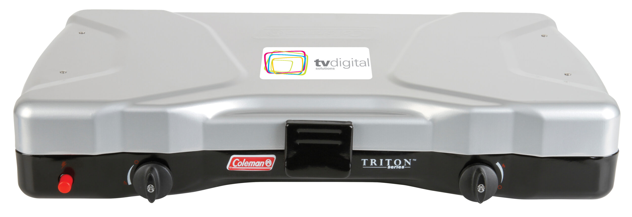 575008020 Coleman Triton+ 2 Burner Propane Stove with decal